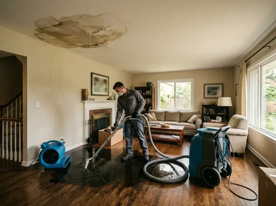 attic-pipe-burst-ceiling-drip-008 — frequently asked questions, Water Damage Restoration & Carpet Care in Federalsburg, MD